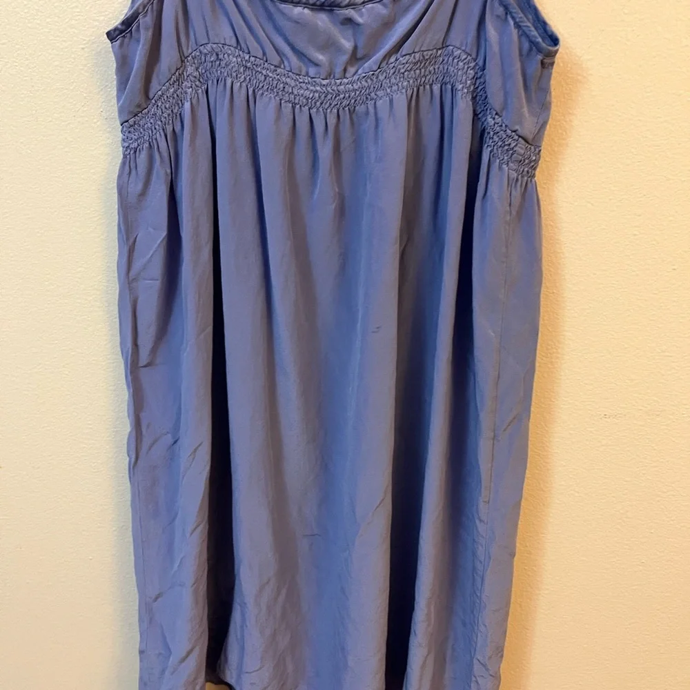 Silk Banana Republic Dress. Sz M - Picture 6 of 7